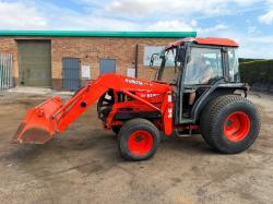 KUBOTA L3600 4WD TRACTOR*C/W POWER LOADER*VIDEO*