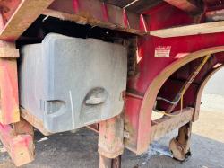 DENNISON DFM 25A FLATBED TRAILER*C/W TUCK AWAY NECK RAMPS*VIDEO*