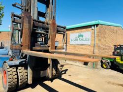 LINDE H160/02 FORKLIFT*C/W SIDE SHIFT*16 TONNE LIFT*VIDEO*