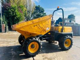 AUSA D600AP 4WD DUMPER * 1829 HOURS * C/W ROLE BAR & KUBOTA ENGINE 