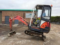 KUBOTA KX36-3GL MINI EXCAVATOR*EX DIGGER LAND*YEAR 2011*VIDEO*
