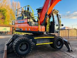 DOOSAN DX170W 4WD WHEELED EXCAVATOR *YEAR 2016* C/W HYDRAULIC TILITING QH *VIDEO*