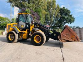 JCB 436 WASTE MASTER LOADING SHOVEL *YEAR 2011* C/W TOE TIP BUCKET *VIDEO*