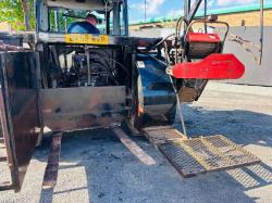 NEW HOLLAND TN75DA TRACTOR *C/W TURFER CONVEYOR AND PALLET TINES*VIDEO*