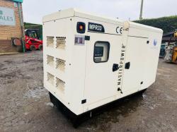 MASTER POWER MPR33 30KVA GENERATOR*YEAR 2019*VIDEO*