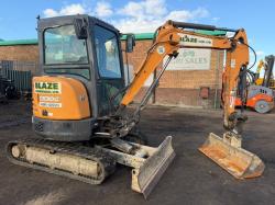 CASE CX30C MINI EXCAVATOR*YEAR 2018*4986 HOURS*VIDEO*
