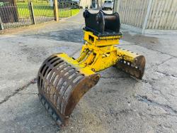 GMBH MG500R ROTATING SELECTOR GRAB *YEAR 2021* TO SUIT 8 - 10 TON EXCAVATOR 
