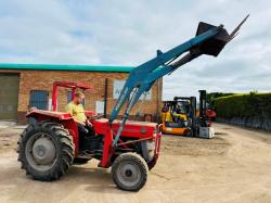 MASSEY FERGUSON 135 MULTI POWER*C/W LOADER*VIDEO*