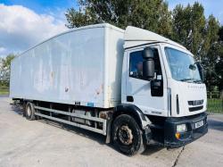 IVECO 180E25 E5 EUROCARGO 18 TON BOX TRUCK *YEAR 2010* C/W REAR TAIL LIFT 