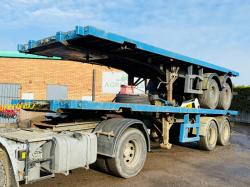2.5M X 8M TWIN AXLE FLAT TRAILERS*CHOICE OF 2*VIDEO*