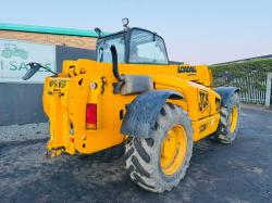 JCB 530-70 SUPER TELEHANDLER*C/W JOYSTICK CONTROL & PICK UP HITCH*VIDEO*