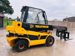 JCB TLT35D TELETRUCK C/W PALLET TINES *NON-RUNNER*VIDEO*