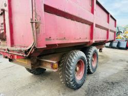 RICHARD WESTERN 12 TONNE TIPPING TRAILER*VIDEO*
