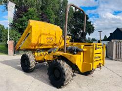 THWAITES ALLDRIVE 6000 4WD DUMPER C/W ROLE BAR & PERKINS ENGINE *VIDEO*