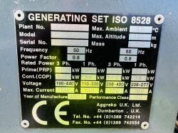 AGGREKO GHP11/8065E 60KVA STATIC GENERATOR C/W IVECO ENGINE *VIDEO*
