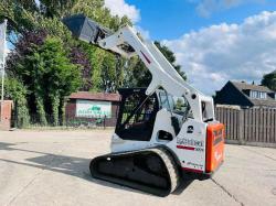 BOBCAT T650 TRACKED SKIDSTEER *YEAR 2013, 1880 HOURS* C/W BUCKET *VIDEO*