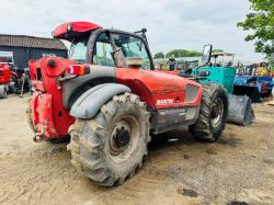 MANITOU MLT 634-120 LSU PS *C/W BUCKET*YEAR 2012*SPARES AND REPAIRS*VIDEO*
