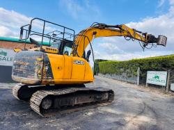 JCB JS 145LC EXCAVATOR*C/W SELECTOR GRAB*YEAR 2014*VIDEO*