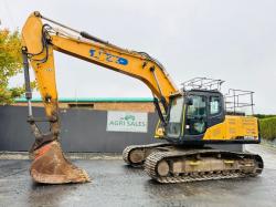 SANY SY215C TRACKED EXCAVATOR*C/W SAFETY GUARDS*VIDEO*