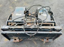 STEHR SBV55 H2 WACKER PLATE TO SUIT SKIDSTEER*VIDEO*