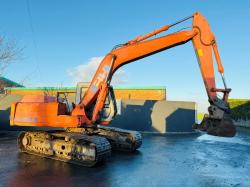 HITACHI FH150.3 TRACKED EXCAVATOR*C/W BUCKET*VIDEO*