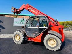 MANITOU MT 932 TELEHANDLER*C/W PALLET TINES*5197 HOURS*VIDEO*