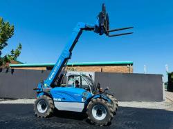 GENIE GTH-3007 TURBO TELEHANDLER *READING 3212 HOURS*C/W PALLET TINES*VIDEO*