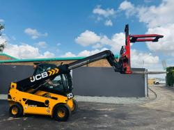JCB 35D TELETRUK*YEAR 2018*C/W HYDRAULIC BAIL GRAB*VIDEO*