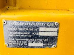 VOLVO BM 4WD LOADING SHOVEL C/W JCB Q FIT HEAD STOCK *VIDEO*