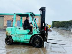 MITSUBISHI FD40K 2 FORKLIFT*C/W SIDESHIFT*YEAR 2008*VIDEO*