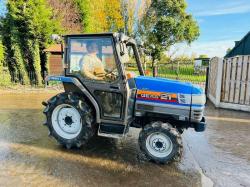 ISEKI TG21 4WD COMPAC TRACTOR * 1162 HOURS * C/W REAR LINKAGE 