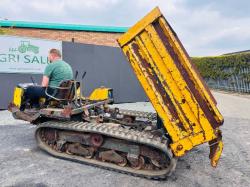 YANMAR 3 TONNE TRACKED DUMPER *C/W HYDRAULIC TIP*VIDEO*