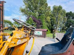 THWAITES ALL DRIVE 4WD DUMPER C/W HYDRAULIC POST DRIVER & PERKINS ENGINE *VIDEO*