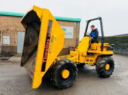 THWAITES 6 TONNE DUMPER*C/W PERKINS ENGINE*VIDEO*