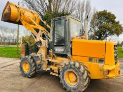 JCB 411 4WD LOADING SHOVEL C/W LOADMASTER 8000 MONITOR  * VIDEO *