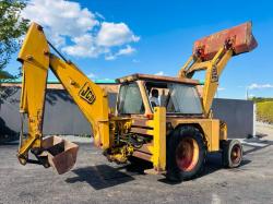 JCB 3C BACKHOE DIGGER C/W BUCKET AND DITCHING BUCKET*VIDEO*