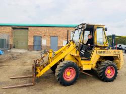 KRAMER 312 SL LOADER*C/W PALLET TINES*VIDEO*