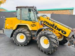 MATBRO TR200 4WD TELEHANDLER *C/W PIN AND CONE HEAD STOCK & BUCKET*VIDEO*