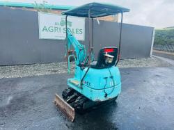 IHI IS-4GX3 TRACKED EXCAVATOR WITH CANOPY*C/W BUCKET*VIDEO*