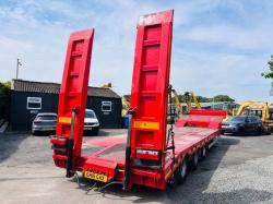 ROJO TRI AXLE LOW LOADER * YEAR 2013*C/W HYDRAULIC RAMPS*VIDEO*