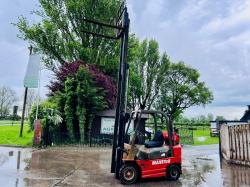 MANITOU CG18P DIESEL FORKLIFT *CONTAINER SPEC* C/W SIDE SHIFT *VIDEO*