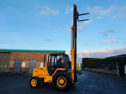 JCB 926 ROUGH TERRAIN 4WD FORKLIFT*C/W PALLET TINES*VIDEO*