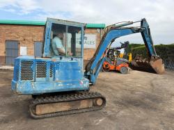 BOBCAT 231 EXCAVATOR*C/W SELECTION OF BUCKETS*VIDEO*