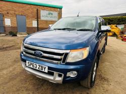 FORD RANGER CREW CAB PICK UP*YEAR 2013*MOT UNTIL 01/2027*VIDEO*