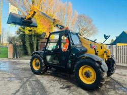 CATERPILLAR TH336 4WD TELEHANDLER * YEAR 2009 * C/W BRAND NEW BUCKET *VIDEO*