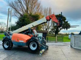 JLG 4013 4WD TELEHANDLER *13 METER REACH* C/W PALLET TINES & PERKINS ENGINE *VIDEO*