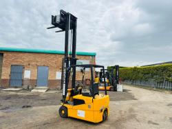 HYUNDAI HBF 15T ELECTRIC FORKLIFT*C/W CHARGER*VIDEO*