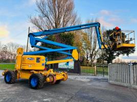 GENIE Z-60/34 4WD ARTICULATED RAIL ROAD BOOM LIFT * 20.3 METER REACH *VIDEO*