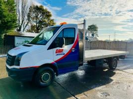 VOLKSWAGEN CRAFTER FLAT BED PICK UP *YEAR 2015, MOT'D TILL MAY 2024* 