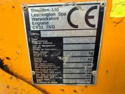 THWAITES MACH666 6 TONNE SWIVLE TIP DUMPER*3628 HOURS*VIDEO*